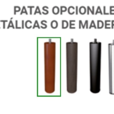 Juego 6p madera cerezo