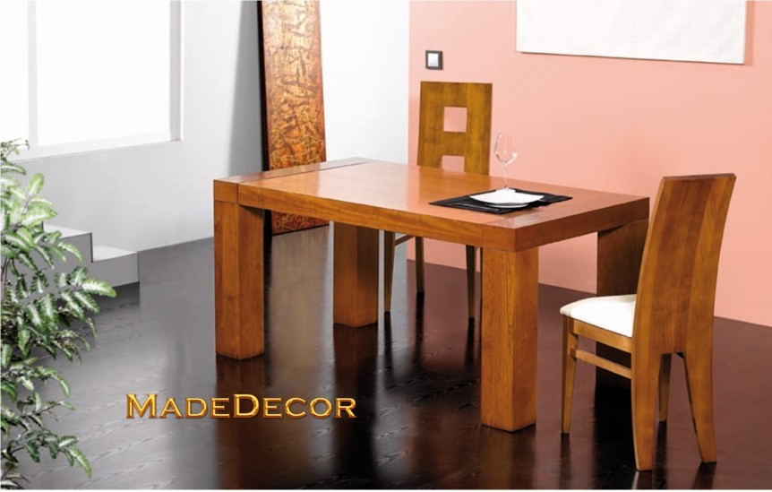 MESA EXTENSIBLE PRAGA (PATAS 15CM)