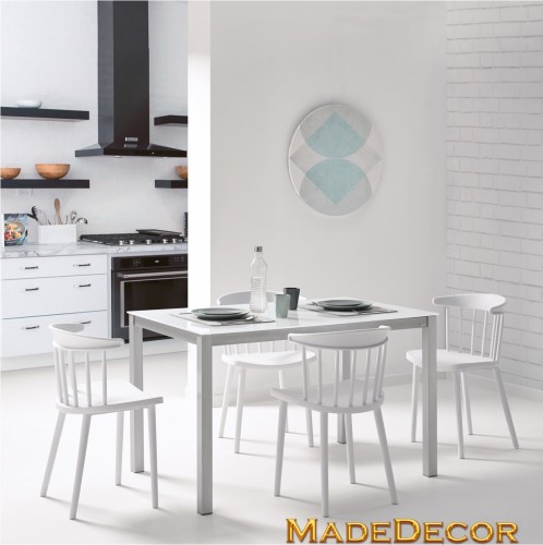 MESA AIDA FIJA CRISTAL
