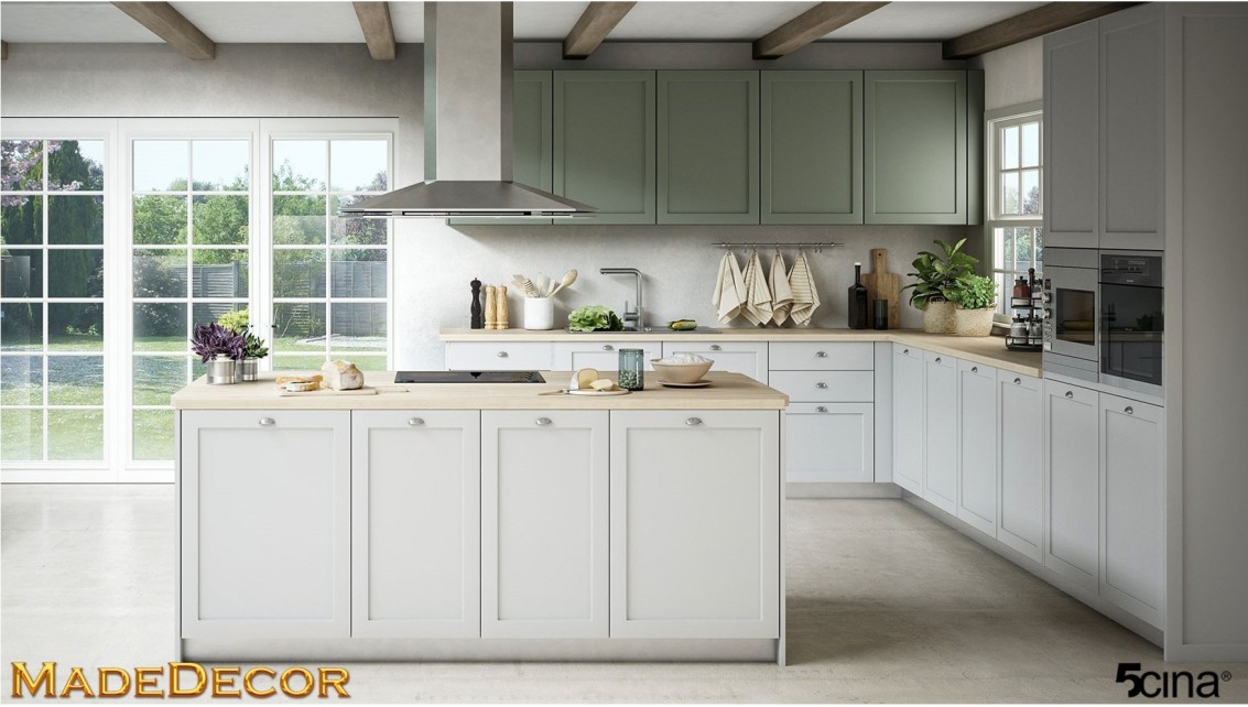 LACADO MAELLA BLANCO Y VERDE