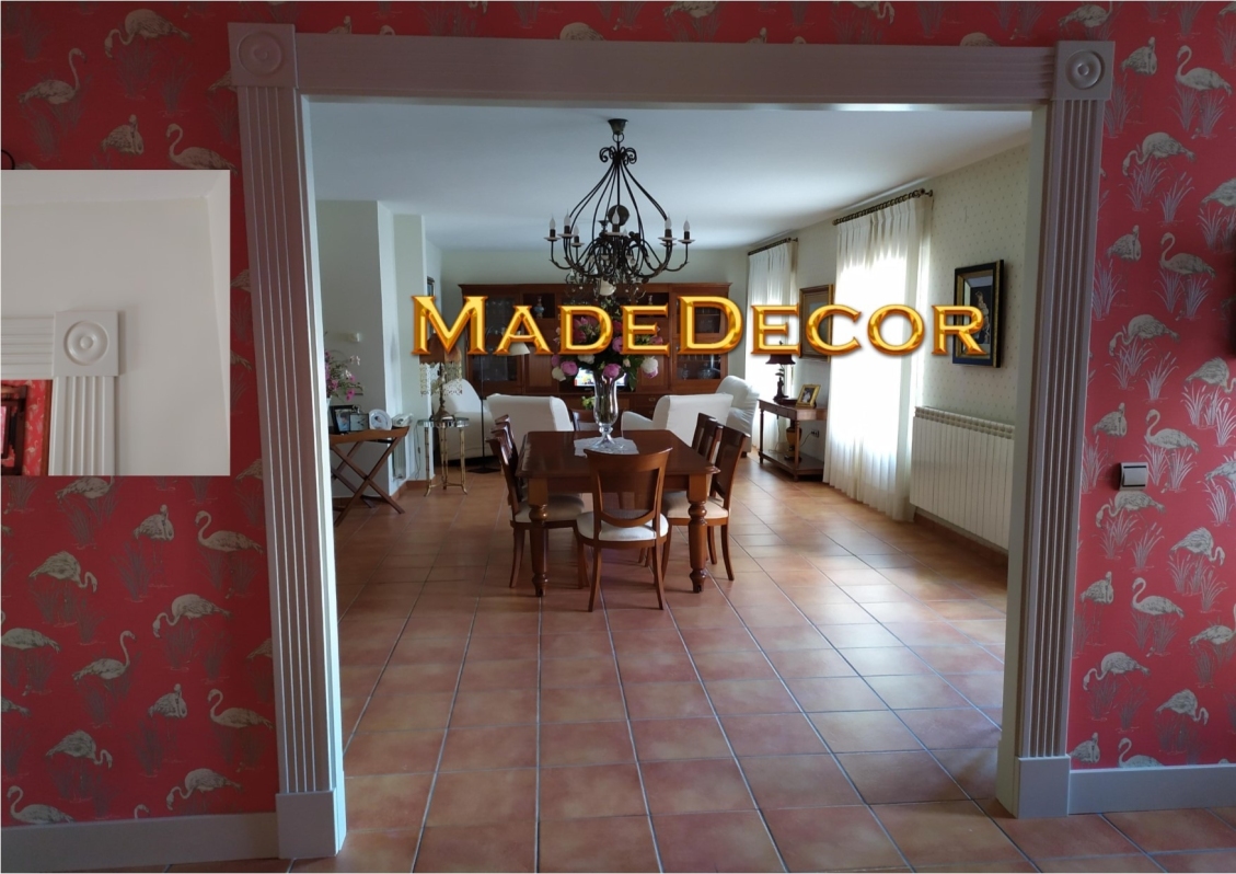 Revestimiento acceso Salón - Diseño