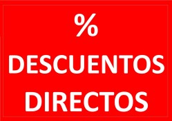 GRANDES DESCUENTOS APLICADOS EN TODOS LOS ARTÍCULOS