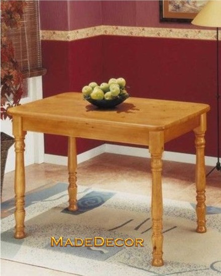MESA 1100 FIJA PINO MACIZO