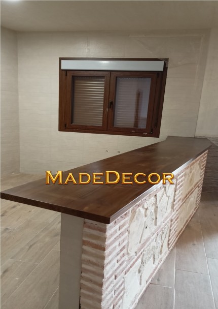 Encimeras de madera maciza