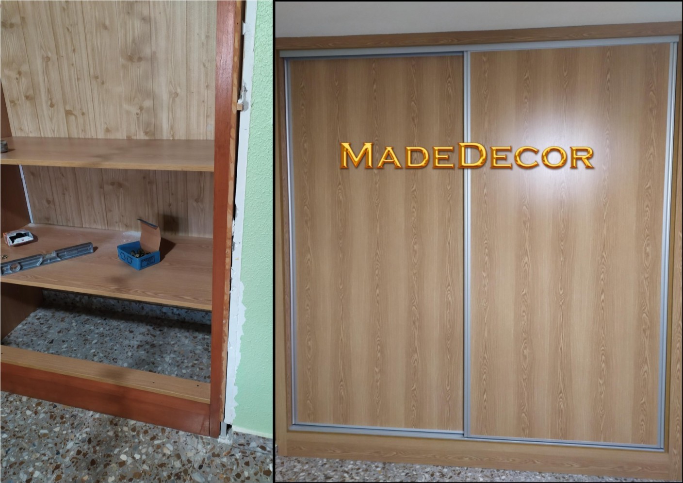 Transformación/mejora de espacios