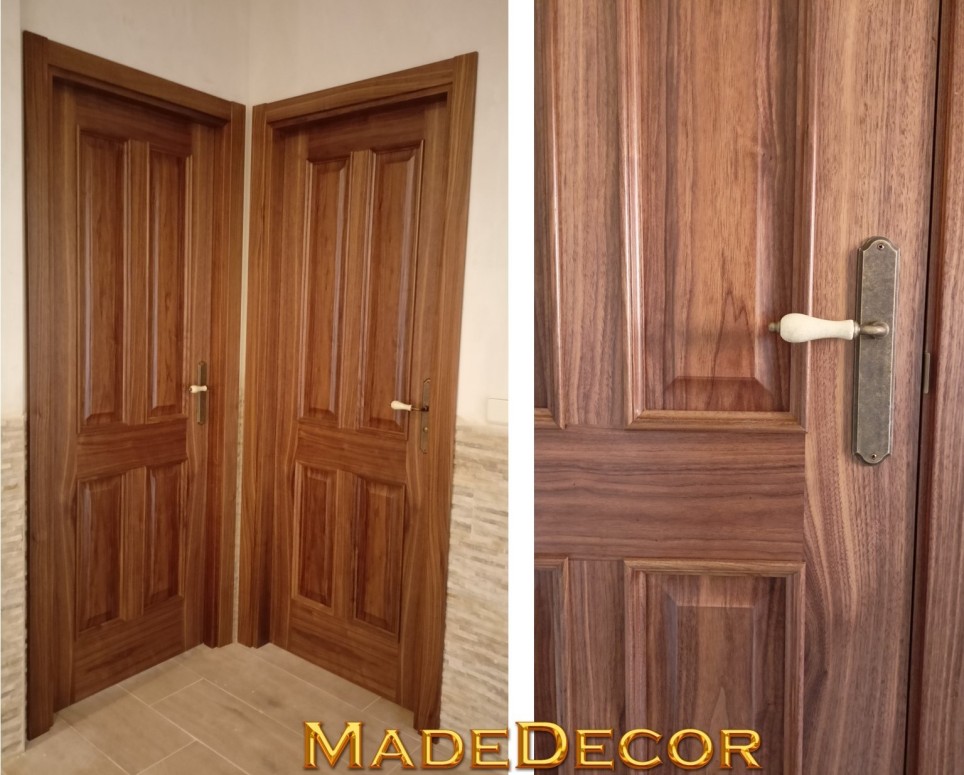 Puertas abatibles, detalle