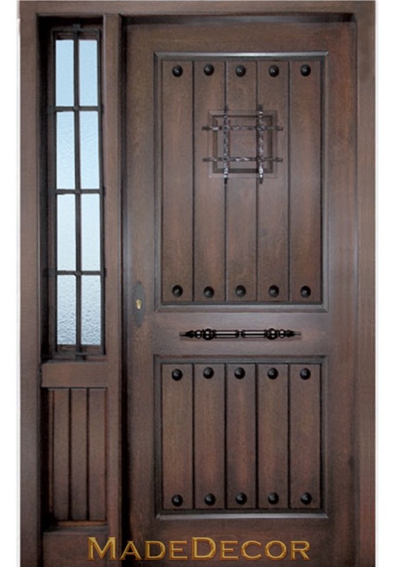 PUERTA EXTERIOR RÚSTICA MC-110